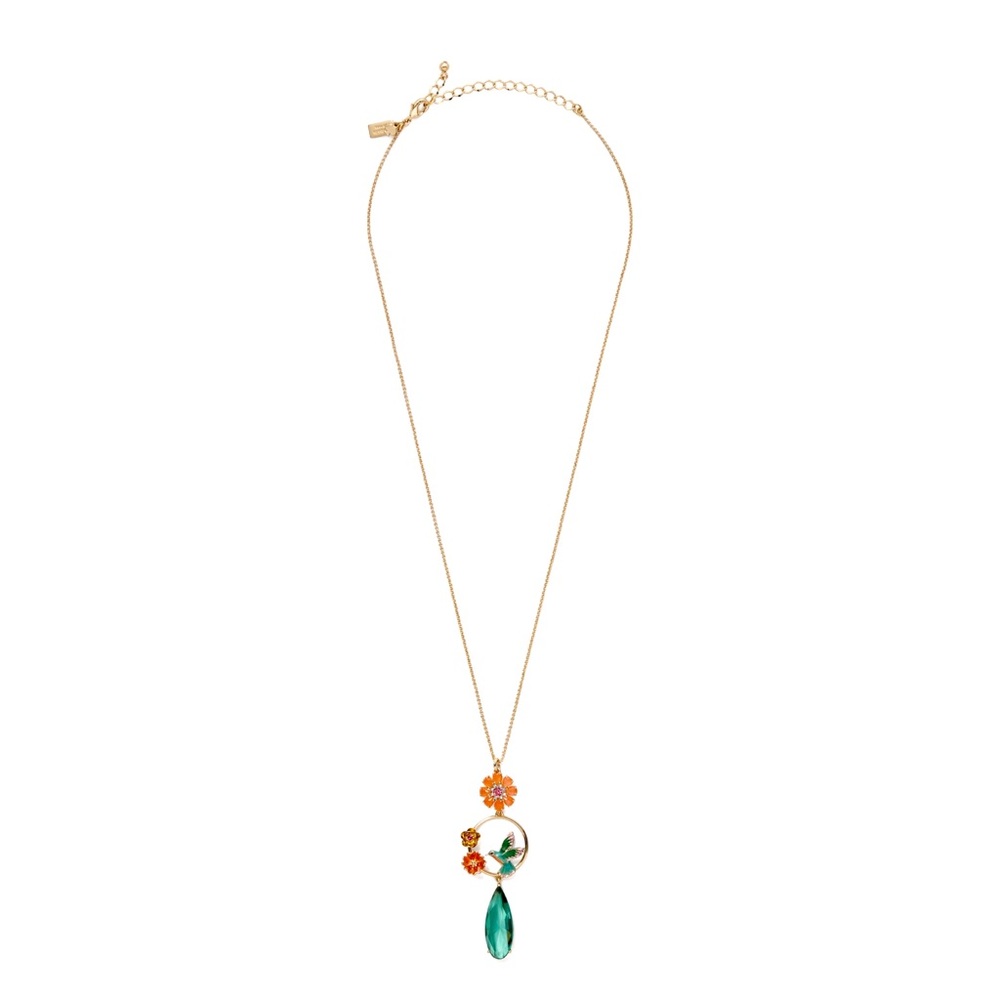 KATE SPADE • Scenic Route Hummingbird Necklace - Picture 3 of 4